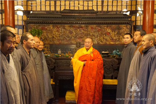 Shaolin Temple Successfully Completes Jieqi about Chanqi in Jihai Year