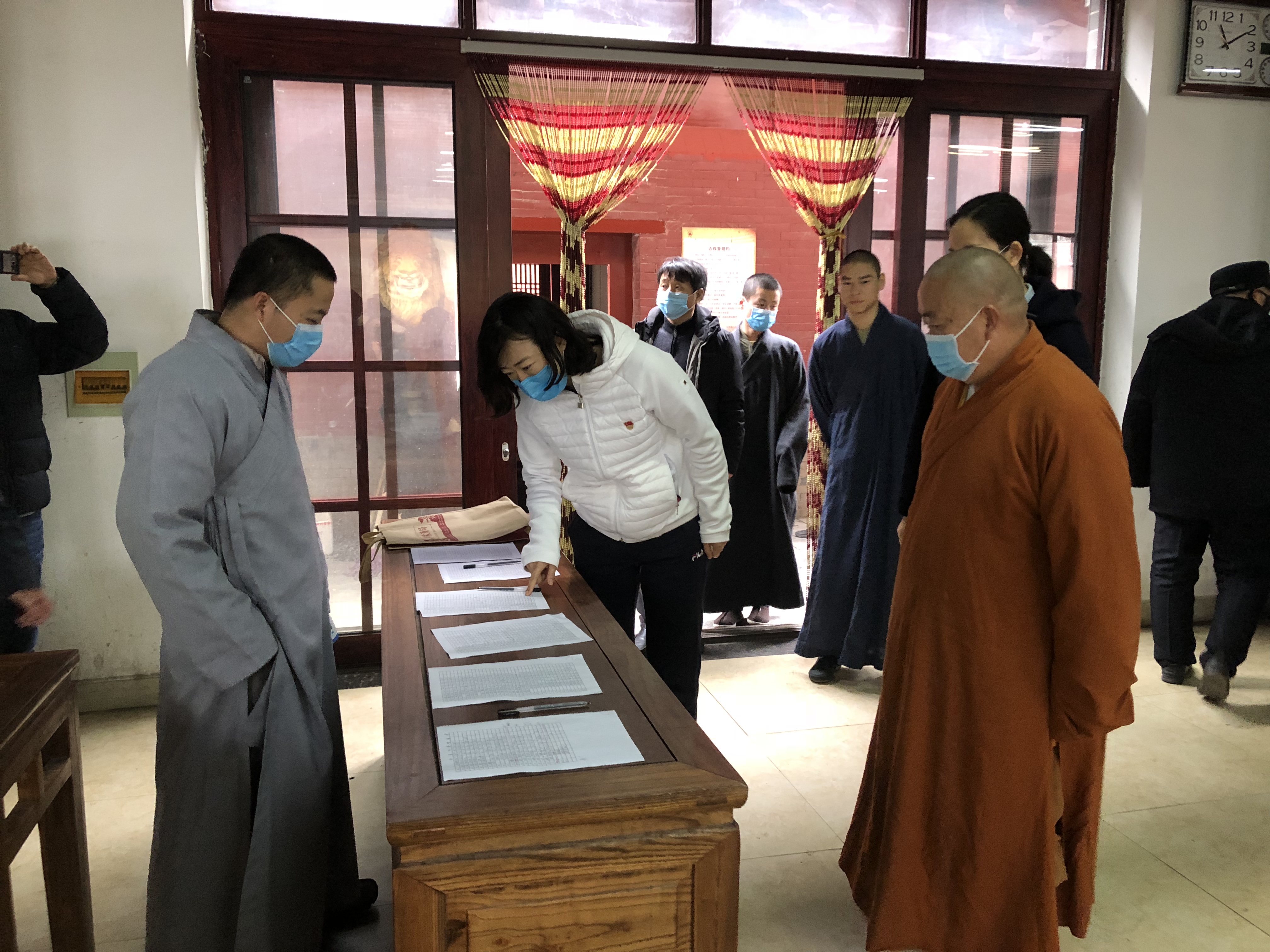 Shaolin Temple and affiliated temples fight against the epidemic actively